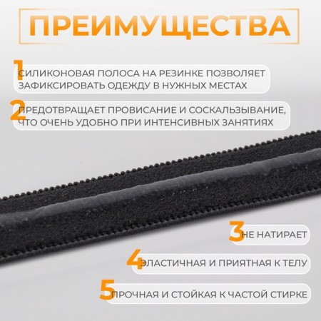 Gum with silicone, 15 mm, 10 ± 1 m, black color-1