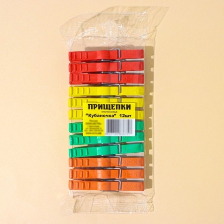 Brunnoks are linen "Kubanochka", 8 cm, 12 pcs, color mix-7