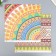 Scrapbooking paper bilateral "ethnic" density 180 g 30.5x32 cm
