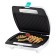 Electric grill KitFort KT-1671, 1400 W, anti-stick coating, 26.5x21 cm, white