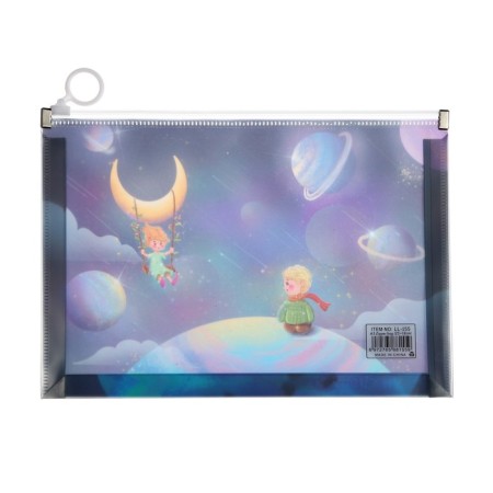 Lightning folder-convert format A5, 180MKR, with a pattern "Cosmos", mix-6