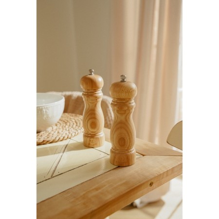Set of mills for spices SL Home "Trento", 2 pcs, 17 cm, beige color-6