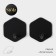 A set of hooks of self -adhesive stalls Stölz “Classic. Hexagon ", 2 pcs, black color