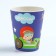 Bamboo children's glass, 250 ml., Color and pattern mix