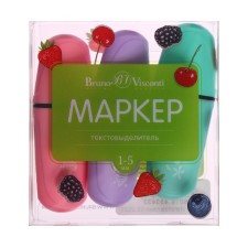A set of markers-textbooks 3 colors 1-5.0 mm LadyMarker mini, mint/pink/lilac