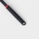 Spatula with slots of the Picanto shade, black color