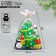 Plastic package "I hurry to you", 20 x 30 cm, new year