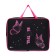 Folder with handles A4 textiles, 350 x 265 x 80 mm, PMD 4-22 "Butterflies" (volumetric 3D risun with a metallic effect)