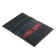 O-89-25 Driver wallet with O-910 button, Black Cascade Matte-25