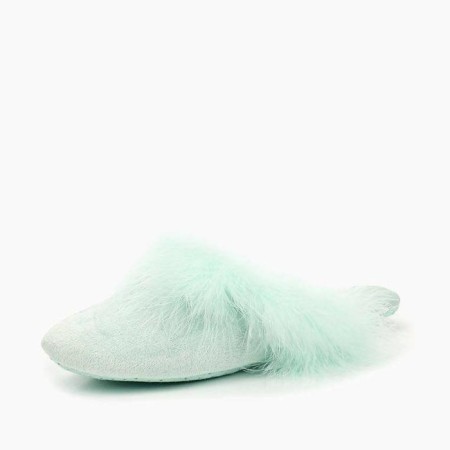 Slippers # 1 female, size 36.5, blue color