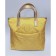 Marta bag golden yellow - Gold quilted fabric