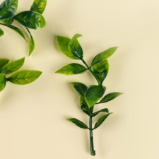 A branch of greens, size 1 pc. - 12 × 3 × 3 cm, set 3 pcs.