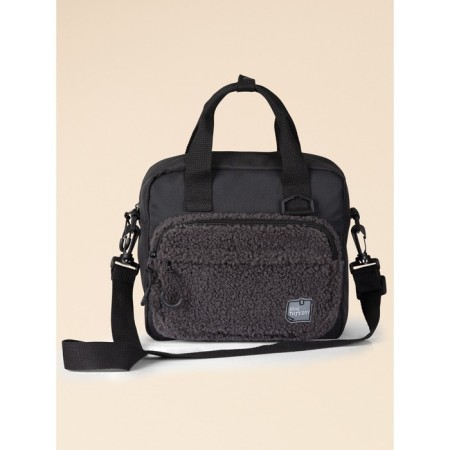 Baby bag, size 9x22x24.5 cm, black color