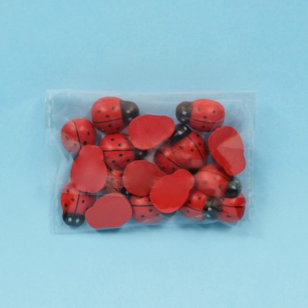 Floristic “ladybugs” decor, 18 pcs., 19 x 14 mm-4