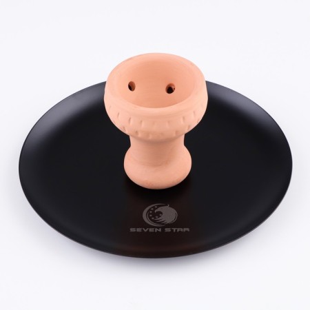 Hookah "7star", 55 cm, d bowl-6 cm, one tube, red-5