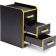 Hannah LDSP computer table, black/yellow 33x50x60 cm