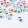 Acrylic bead "Heart", cube 7 × 7 mm, set 10 g, color