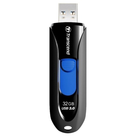Flem Transcend 32gb Jetflash 790 TS32GJF790K USB3.0 Black-1