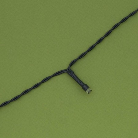 Garland “thread” 20 m, IP44, dark thread, 200 LED, white glow, 2 modes, solar battery-7