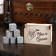 Viski stones "Drink Like A Boss", in the box, natural statite, 6 pcs