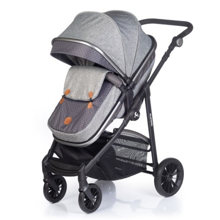 Stroller Transformer 2 in 1 ACARENTO Essenza, Light Grey color-6