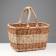 Picnic basket, rectangular, 400*280/260/430 mm