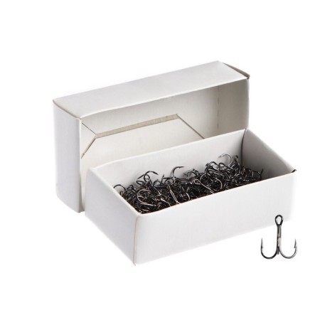 Triple hooks No. 5, Kolybakinsky, black nickel, 200 pcs.