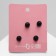 Set of icons (4 pcs.) "Banana", non -ferrous in ferrous metal
