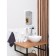 Bathroom set, white color