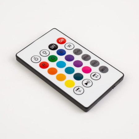 Light device "Light plate" 10 cm, E27, speaker, remote control, glow RGBW-7