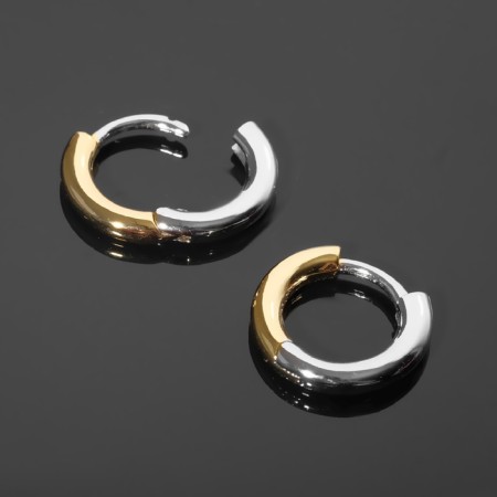 SHVESS-COLLECE Rod "voluminous" d = 14 mm, color silver-gold
