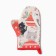Set of kitchen. Dolyana "playful holiday": mittens 20x28 cm, severity 17x17 cm, 35% HL, 65% PE