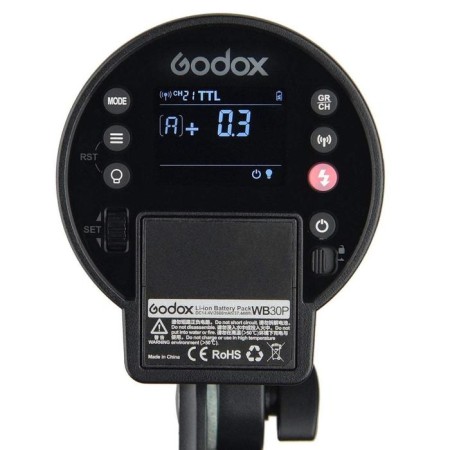 Battery -out flash GODOX Witstro AD300PRO, with TTL support-6