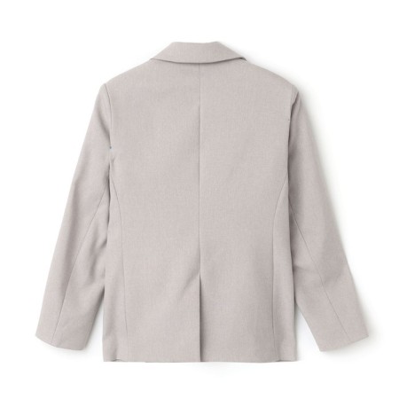 Jacket female double-breasted Mist Plus-Size, r.58, beige-7