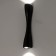 Sconces "Nuvola" LED 10W 4000K IP65 4000K black 5.8x30 cm