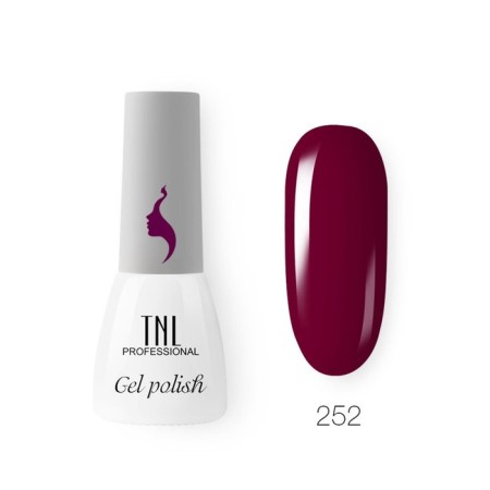 TNL Mini Gel-Lila “8 Senses”, No. 252 Marsala, 3.5 ml