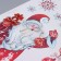 Sticker Plastic Interior "Grandfather Frost" 55x35 cm