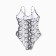 Squipped female minaku with print, size 48