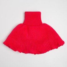 Scarf manin, coral color, size l (8 years)