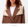 Women's jacket with Minaku scrap: Casual Collection Brown color, pr 50