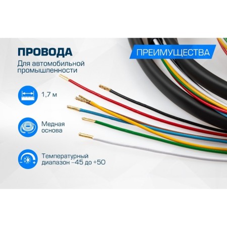 Smart-Connect Rival approval unit with a 7-pin outlet and 1.7 meters wiring, F.SM-4