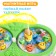 Fishing "Butterfly": 18 fish, 2 fishing rods, clockwork, mix