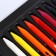Pencils of watercolor, whole, 20 colors+2 brushes+sharpener, in a metal box wwp-20