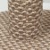 Boka claws, carpet, jute, 60 x 40 x 70 cm, beige