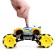 Radio -controlled jeep Drift, 4WD, drift, works on the battery, yellow color