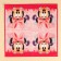Paper napkins, 33x33 cm, 20 pieces, 3 strata, Minnie Mouse