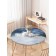 The tablecloth “Washing waves”, round, oxford, elastic band, size 120x120 cm, diameter 75-100 cm