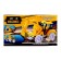 Excavator Truck, works on batteries, light and sound, yellow color