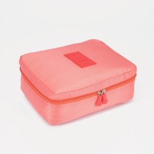 Lightning cosmetic bag, pink color
