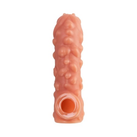 Kokos nozzle is realistic with additional stimulation, TPE, bodily, 17.6 cm-4